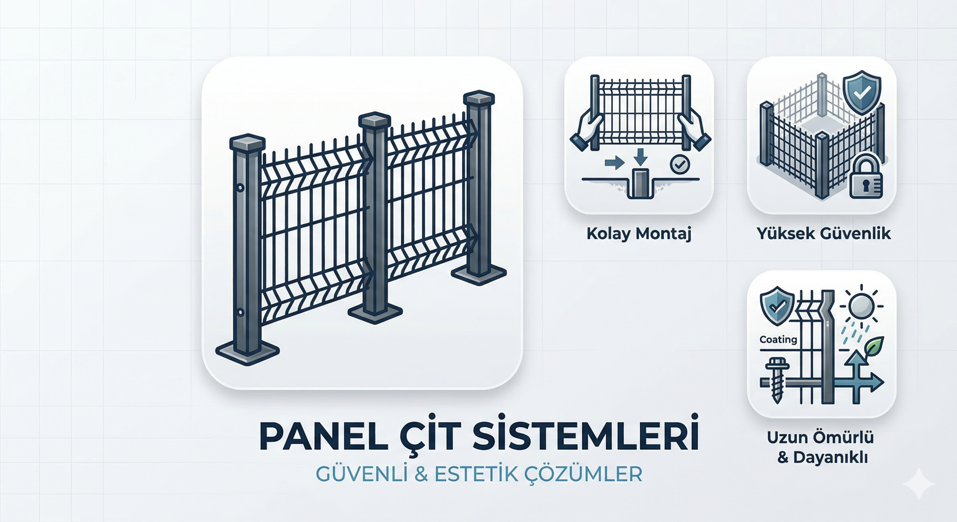 Panel Çit Sistemleri